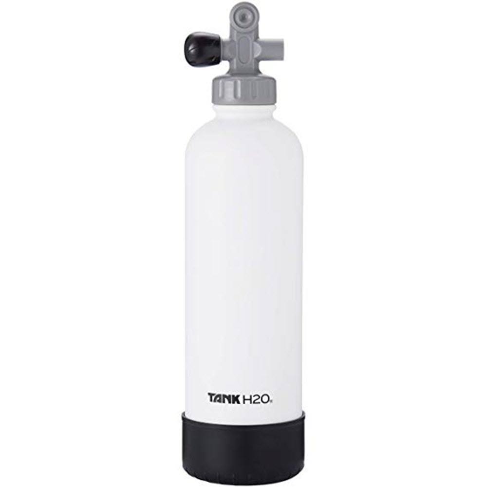 TankH2O Scuba Tank Stainless Steel Insulated Water Bottle in White (Size ) ZDX1_K2RBI56