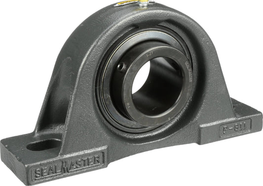 Sealmaster SPM-31 CXU Pillow Block Ball Bearing, NON-EXPANSION Type, Medium-Duty, Regreasable, Set Screw Locking Collar, Felt Se NHS5_N7BJC91