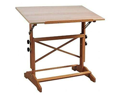 31x22 W x 42x22 L Pavillon Art Drafting Table, Unfinished Wood Top HPH5_C1GXN78