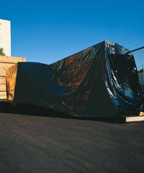 Elkay 10ft x 100ft Black Low Density Polyethylene Tarp 4 Mil /RL SOA6_D9XVX56