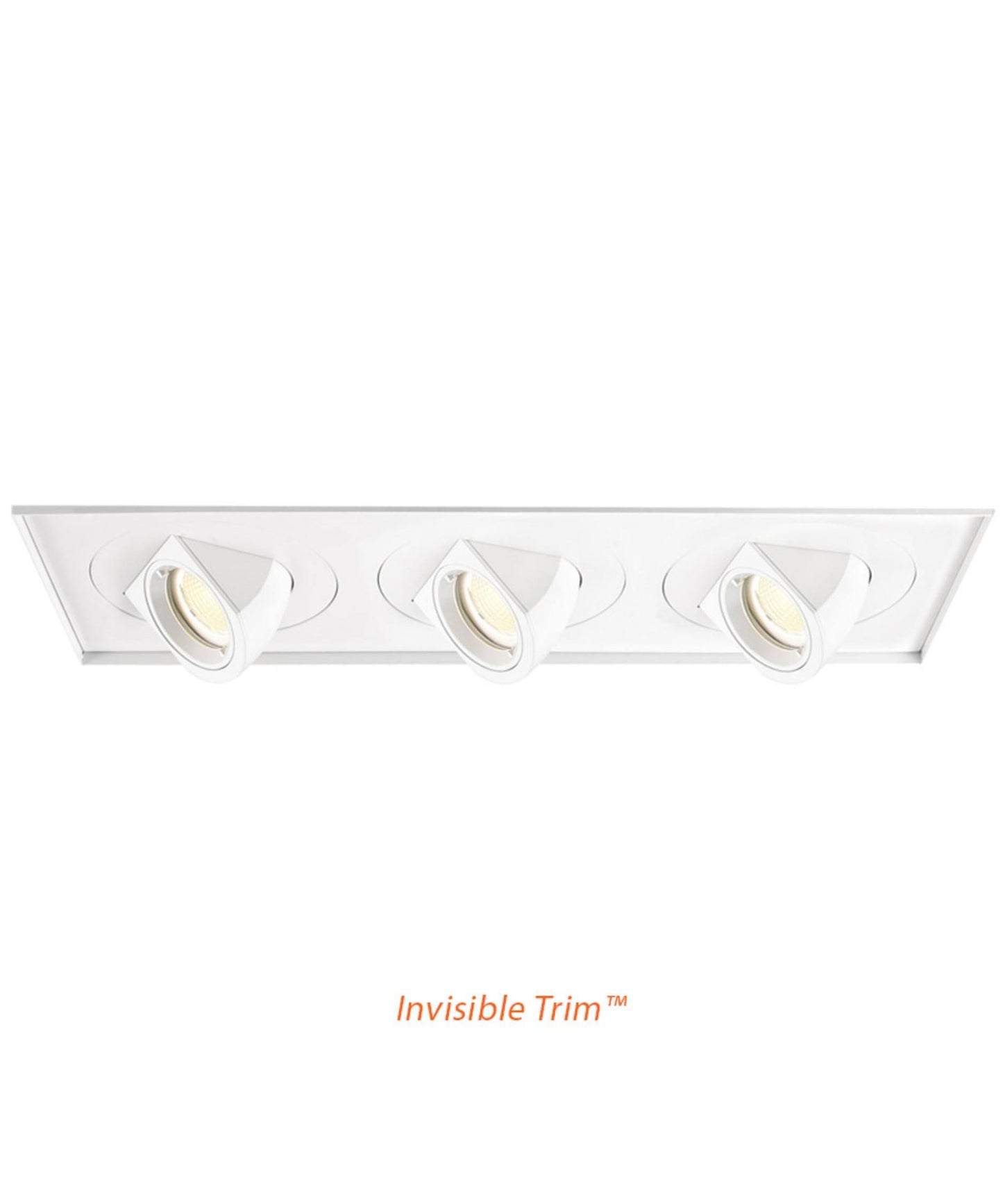 WAC Lighting Tesla 3 Light LED Recessed Multiple Spot Trim - Color: White - MT-5LD325TL-F40-WT YCW4_F5FMI35