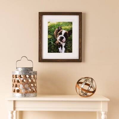 Boggs Weathered Picture Frame Highland Dunes Color: Oak, Picture Size: 20x22 x 20x22 XMO8_J5VUE33