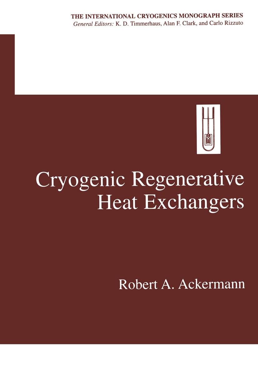 Cryogenic Regenerative Heat Exchangers [eBook] NOS8_V5YUD31