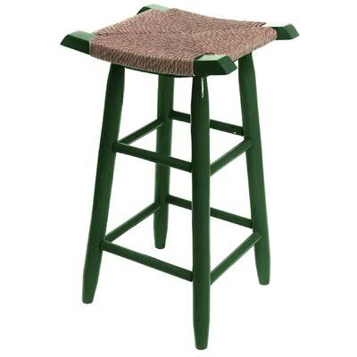 Pellegrin 24x22 Bar Stool Gracie Oaks Color: Woodleaf Green MRC0_K5MGV87