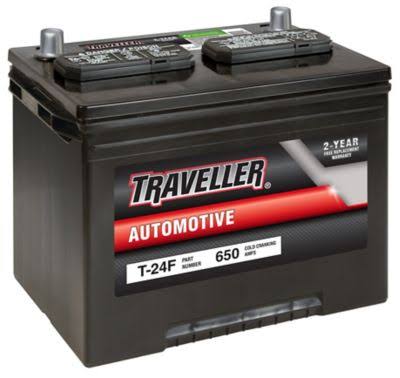 Traveller Automotive Battery, T-24F FJI3_B4NWE47