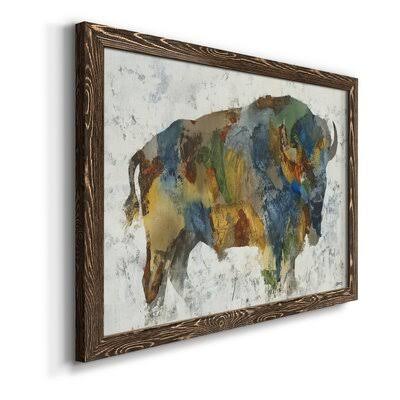 Plains Icon - Picture Frame Painting Print on Canvas Union Rustic Size: 27.5x22 H x 37.5x22 W x 1x22 D, Format: Walnut Framed FIB6_P1UUO31