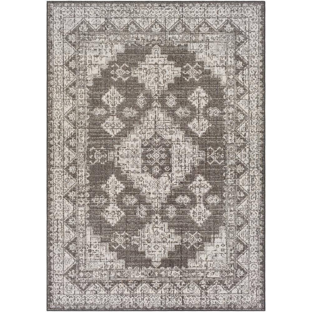 Artistic Weavers Natalia Brown 7 ft. 10 in. x 10 ft. 2 in. Medallion Area Rug, Dark Brown XFI9_Z3FQP59