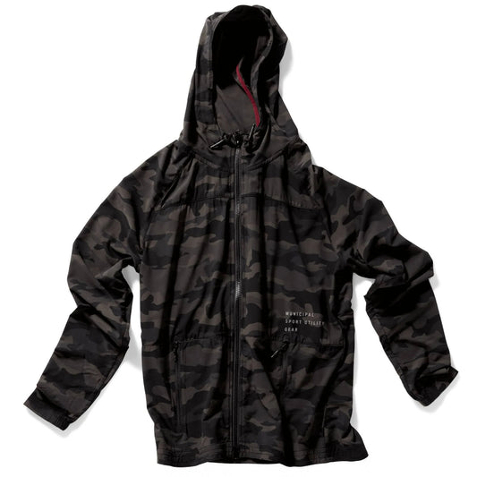 Ninja Shell Jacket in Night Camo | Size Medium | by Municipal FMY2_V3YNK59