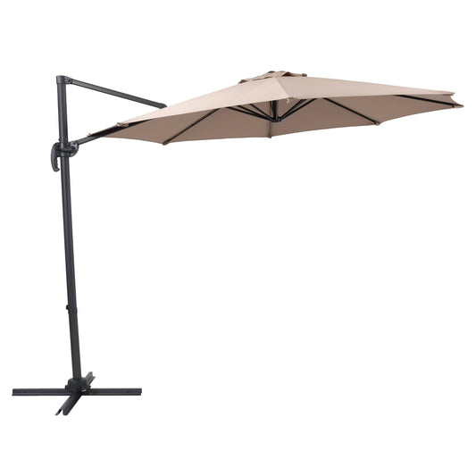 CorLiving Offset Patio Umbrella - Beige LII3_C7BBS20