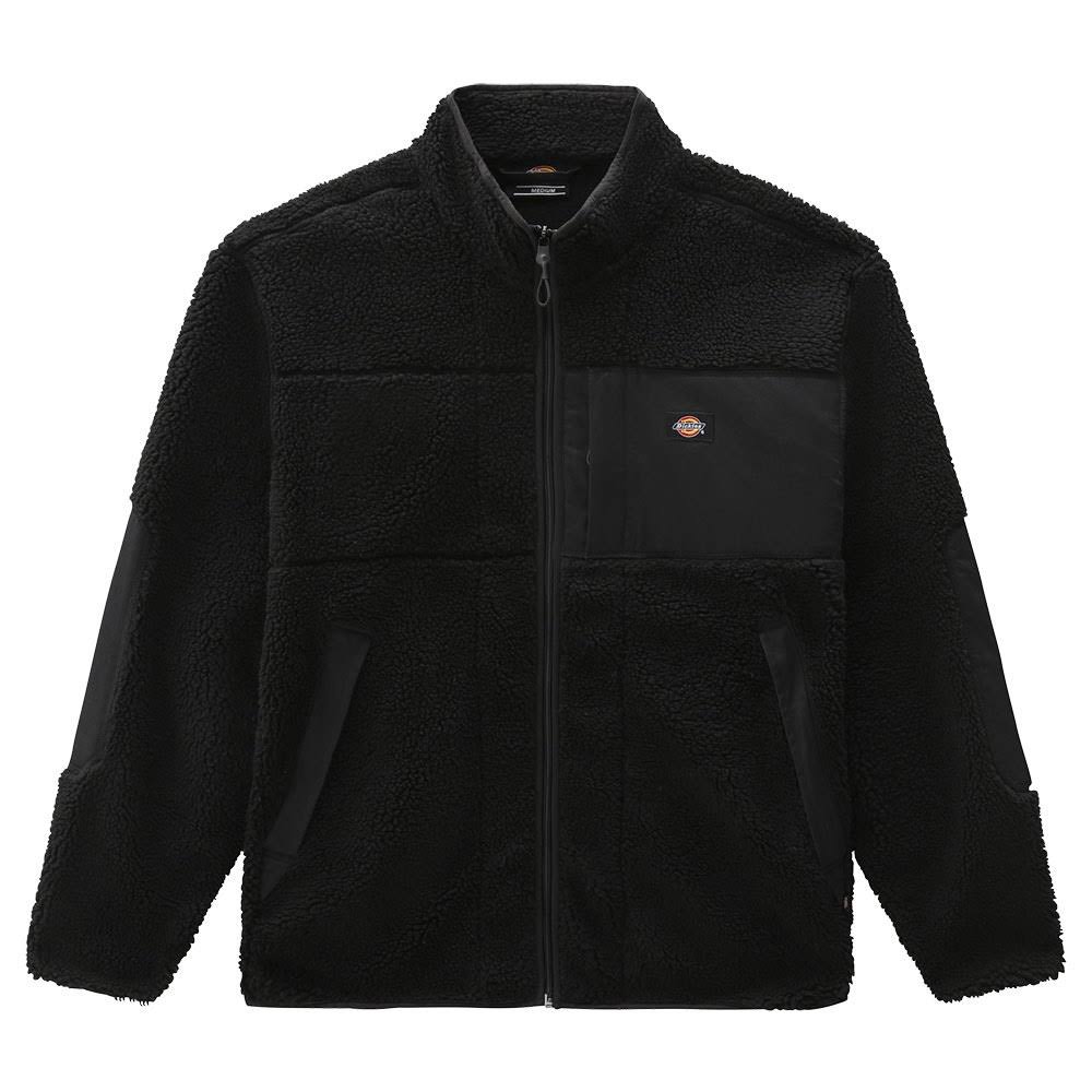 Dickies Red Chute Sherpa Fleece L / Black / Black QJN6_K6VXE74