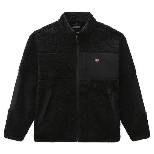 Dickies Red Chute Sherpa Fleece L / Black / Black QJN6_K6VXE74