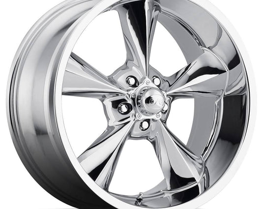 B/G Rod Works Wheels Os 795-5127-06 C Old School Wheel 17x9.5 5x127 6mm Chrome YAG0_Y8NRS16