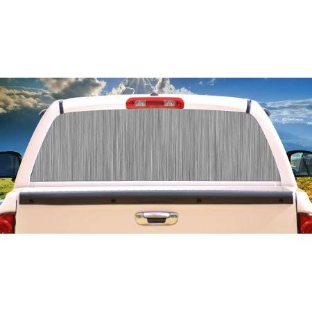 SteelRear Window Graphic Back Truck Decal SUV View Thru Vinyl LGA2_T3TQP01