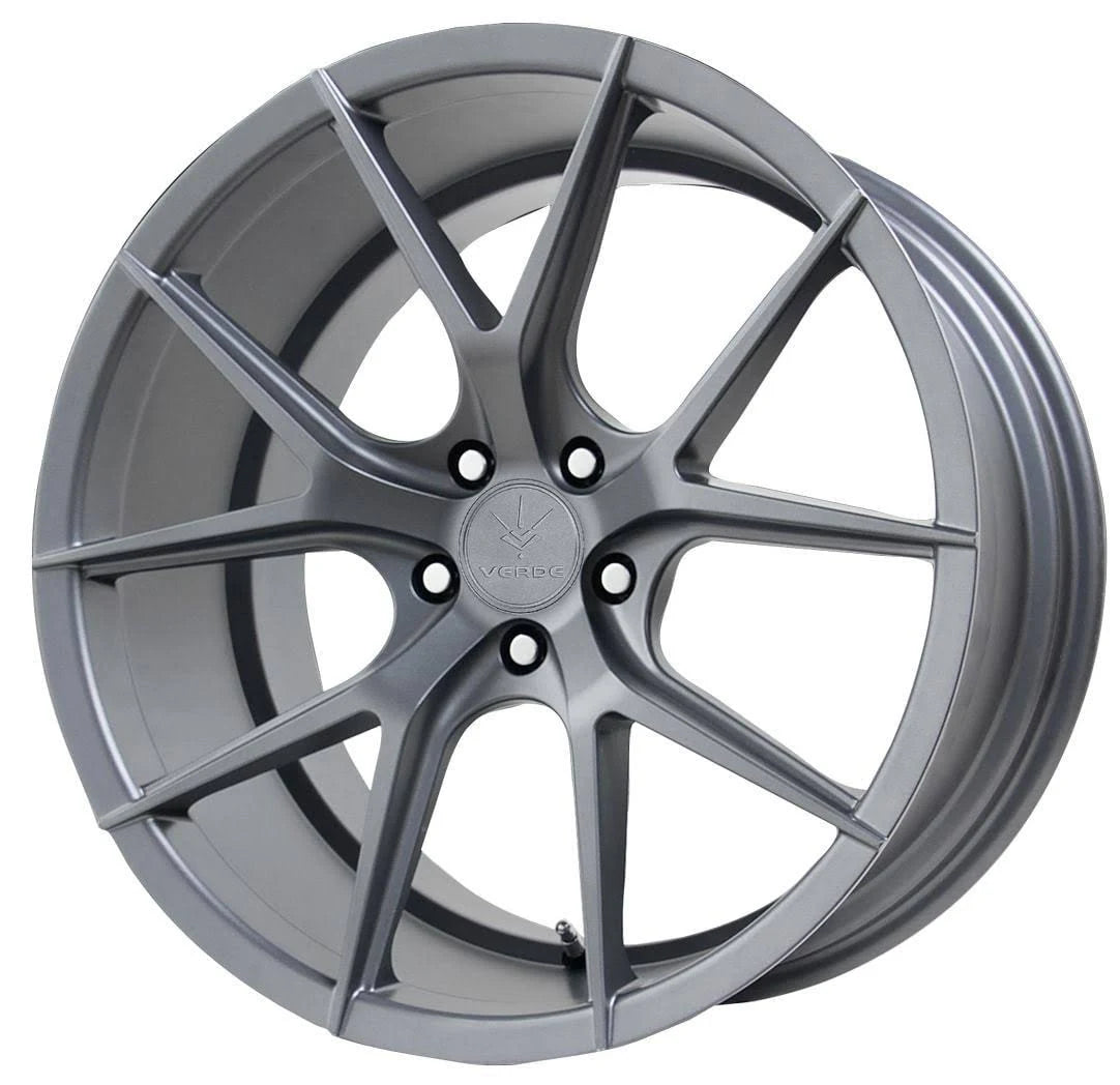 Verde V99 Axis 19x8.5 5x112 +30mm Graphite Wheel Rim, Gray WVE4_X6DOM94