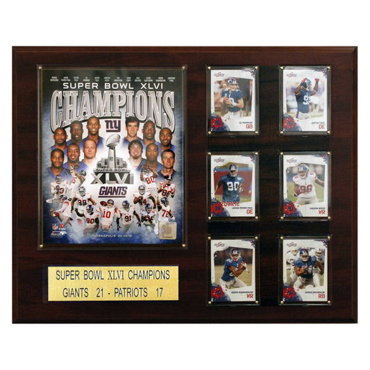 NFL New York Giants Super Bowl XLVI Champions Plaque ZHD5_T1MHS65