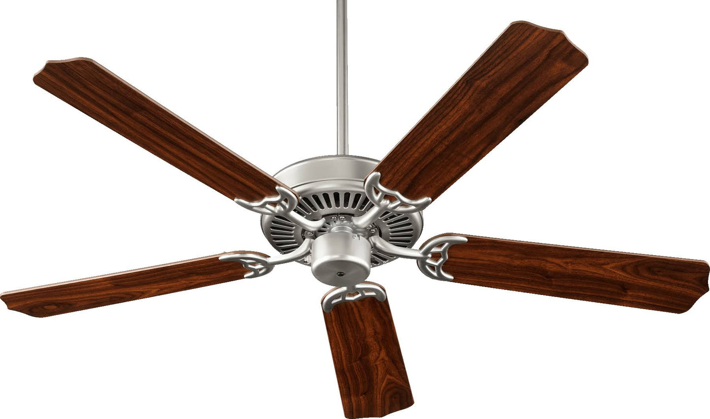 Quorum 77525-65 Capri I 52x22 Ceiling Fan, Satin Nickel IZS8_E7GMZ96