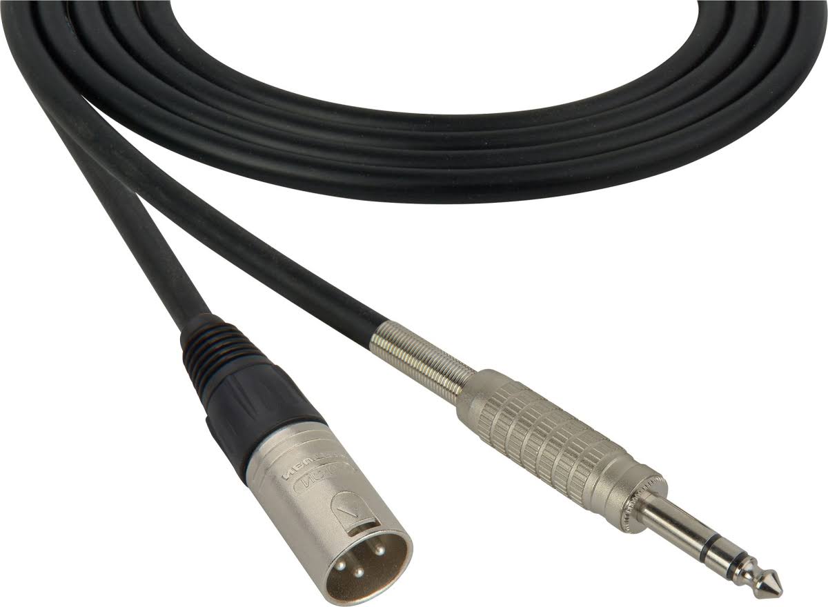 Sescom MSC50XSZPE Mogami Audio Cable 3-Pin XLR Male to 0.25 in. TRS Male 50 ft. - Purple PQF5_J3UZZ65