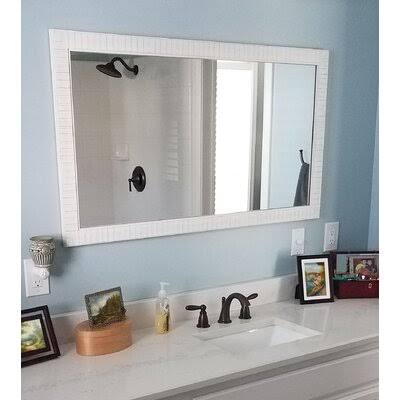 Corvallis Bathroom / Vanity Mirror Sand  Stable Size: 36x22 x 24 YZR8_T5BVF87