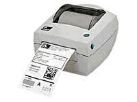 Zebra DA 402 - Label printer - direct thermal - 203 dpi - up to 151.2 inch/min - capacity: 1 roll - parallel, serial - white BDF8_R7CLD82