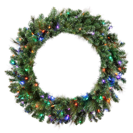 Vickerman D172544LED 42x22 Mixed Brussels Wreath Dura-Lit 150mu ZRQ5_M6JMJ75