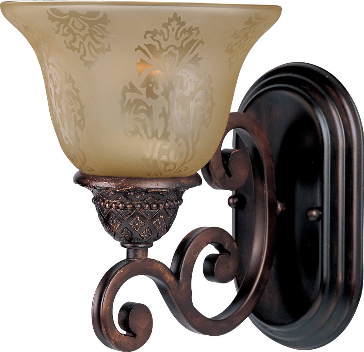 Wall Sconces 1 Light Bulb Fixture with Oil Rubbed Bronze Finish Iron Material Medium Bulbs 7 inch 100 Watts UWJ1_X6RAM28