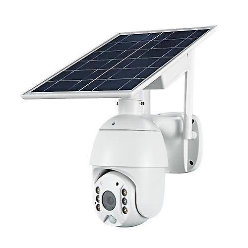 Perfet 1080P Wireless Solar Panel Security Camera 2MP Outdoor Waterproof Rechargeable Battery Surveillance Camera KGZ6_J8TXS84