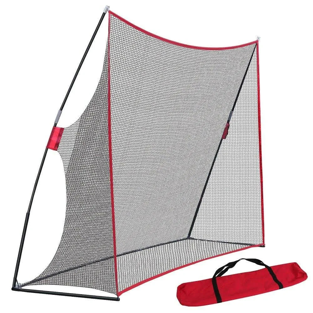 10 x 7ft Golf Hitting Practice Net Driving Outdoor Exercise with Carry Bag YTI0_Y9LWF43