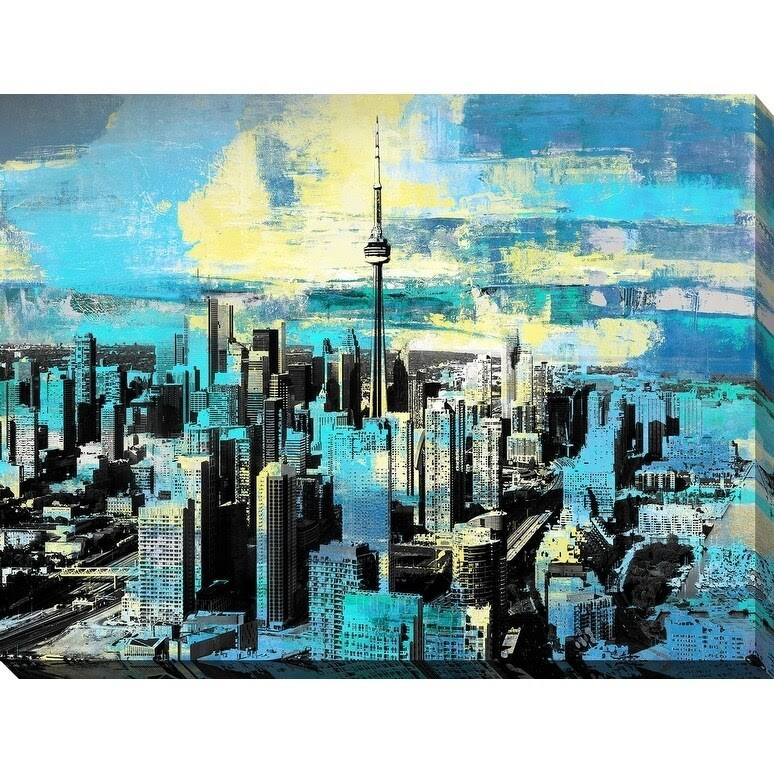 Picture Perfect International PPI Studio Toronto, Ontario 4x22 Giclee Stretched Canvas Wall Art, 30 x 40 ABJ6_I8OCI23