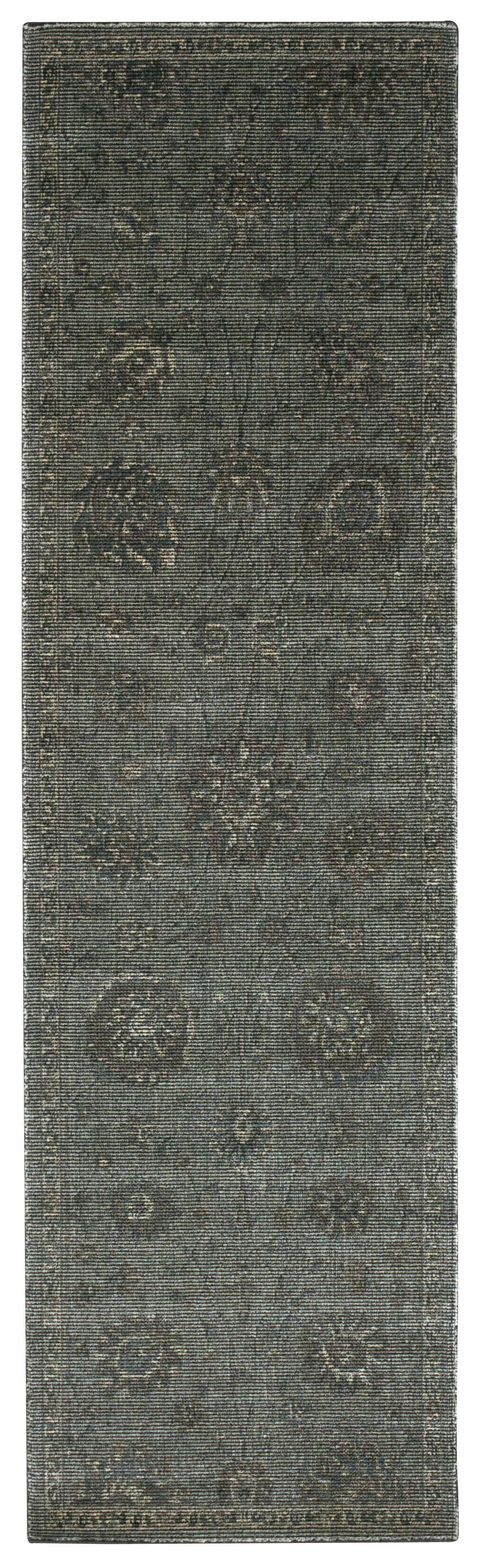 Nourison Luminance LUM06 Area Rug | Graphite | 2&3x22 x 8& GPO1_B8ZAP52