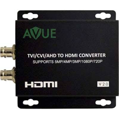 Avue Inc. TVH-L11 TVI/CVI/AHD to HDMI Converter Supports 5MP 4MP 3MP HEX2_C2RXV83