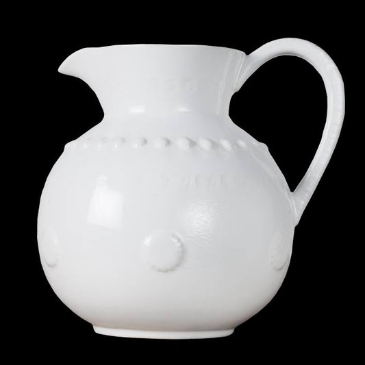 Potteryjo Daisy Jug 1,8 L - Water Carafes  Water Jugs Ceramics White - 019909-0301 OTA1_M6IVE69