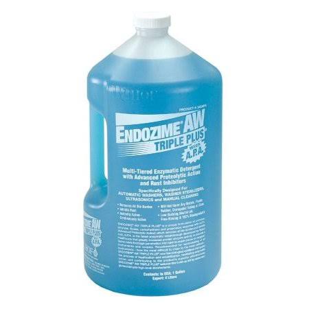 Endozime AW Triple Plus Multi-Tiered Enzymatic Detergent 1 Gallon, 4 Count, Liquid JFN2_Q5HEG65