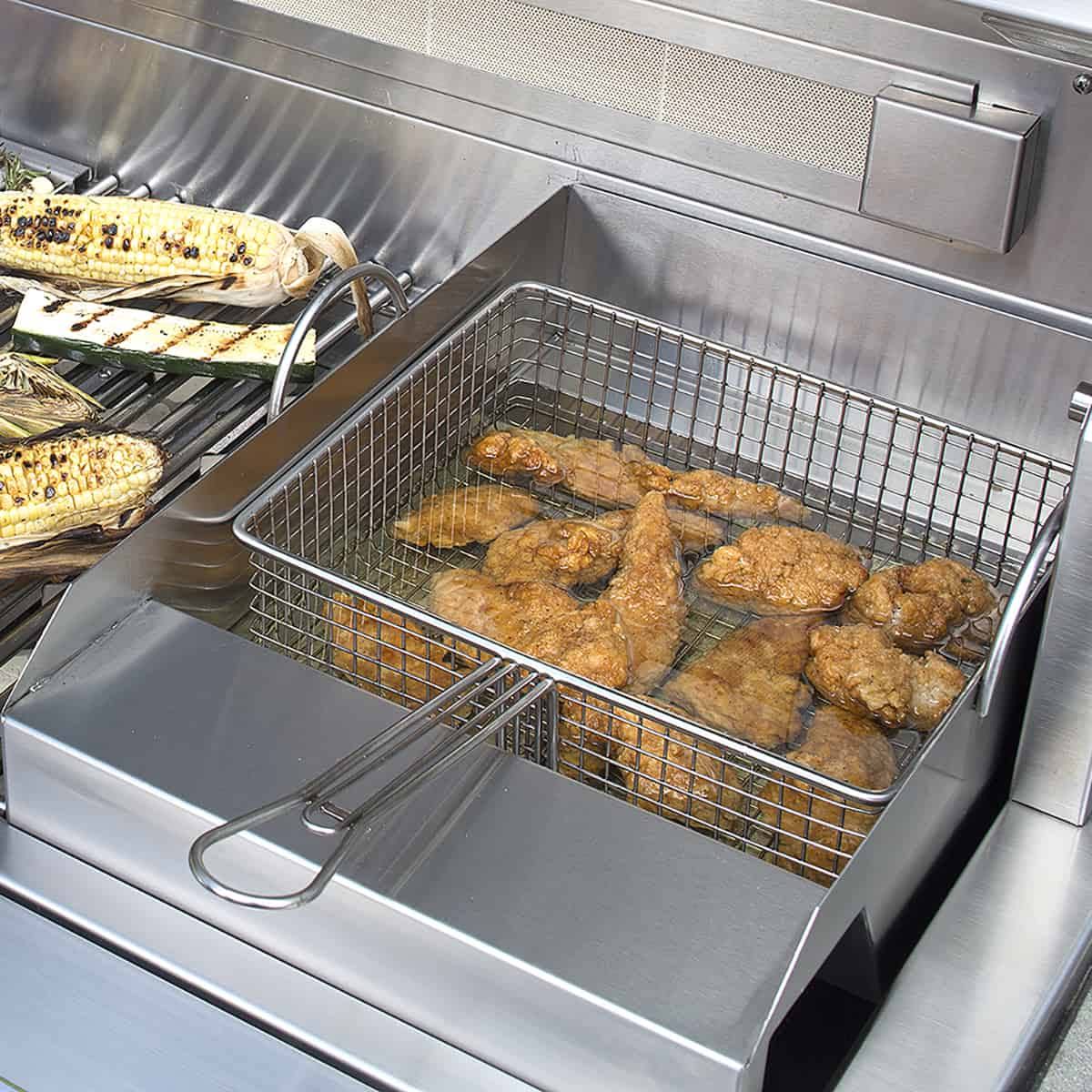 Alfresco Grill Mounted Steamer/Fryer KSV4_F8HLW27