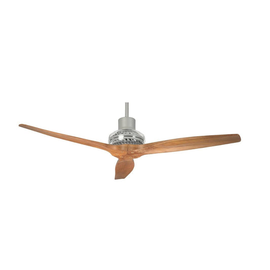 Carson Carrington Idala 52-Inch Indoor/ Outdoor Ceiling Fan - 52x22 Natural2 Blade, Grey Motor 27334727 KNE0_Q8VMY67