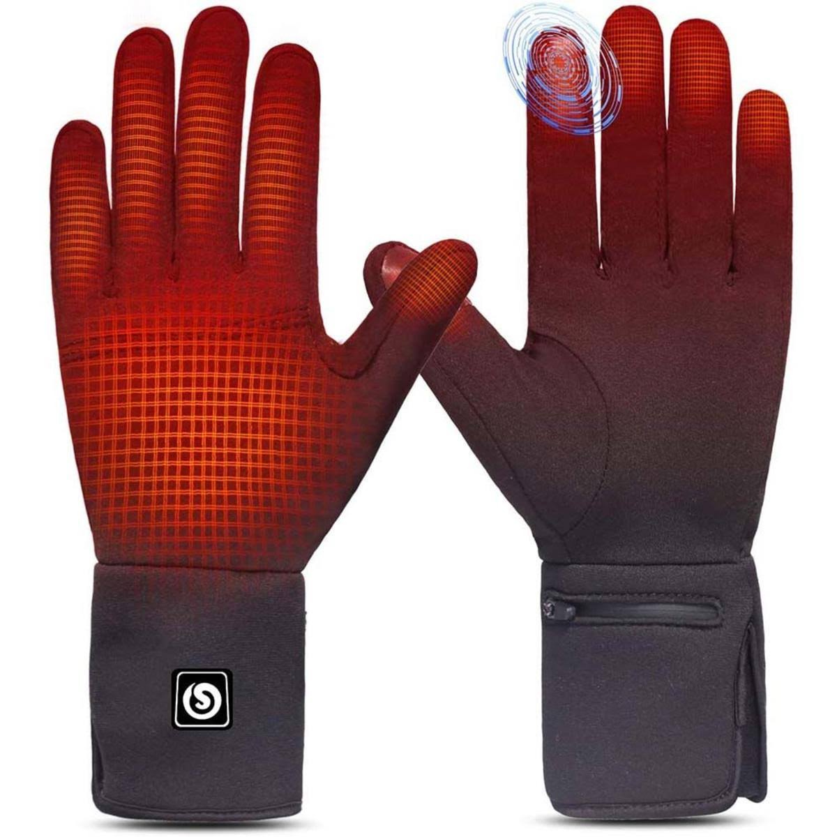 Savior Heat Unisex Electric Rechargeable Battery Heated Winter Warm Glove Liners GLE5_D1JBS98