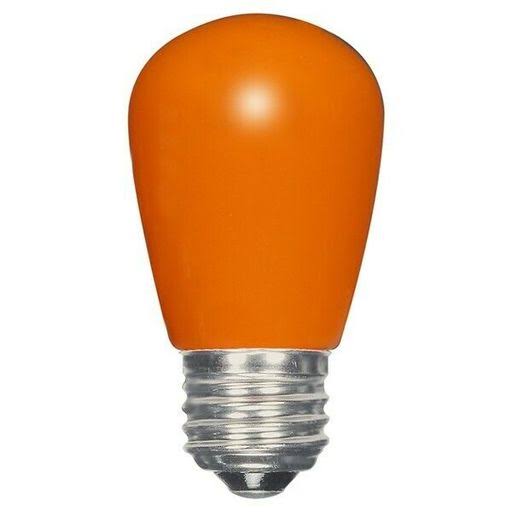 1.4W S14 LED 120V Ceramic Orange E26 Medium Base SPO9_Y2LGE49