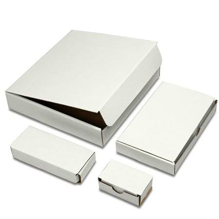 White Tuck Top Bulk Mailing Boxes 4-3/8 inch x 4-3/8 inch x 2 1/2 inch | Quantity: 100 by Paper Mart, Size: 4 3/8 x 4 3/8 | Quan QYM7_Y0IWY06