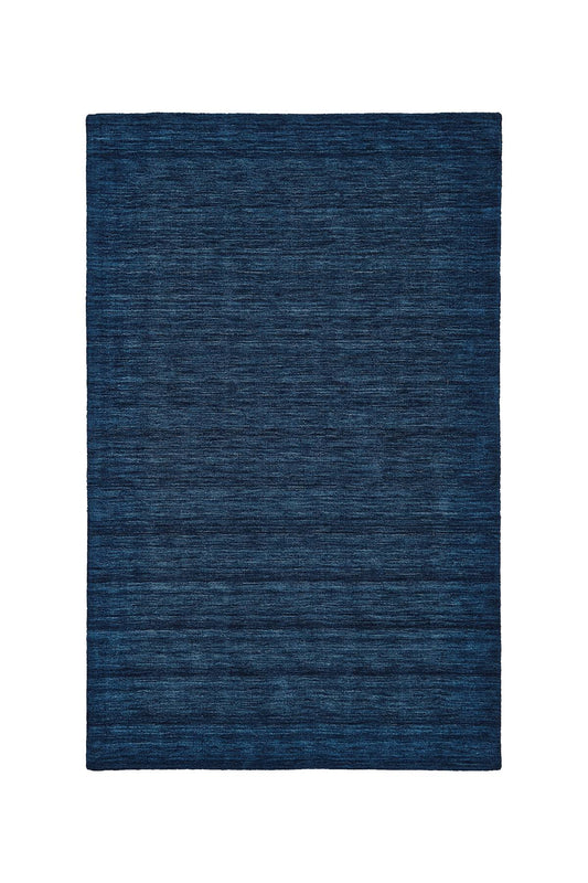 Weave  Wander Dark Blue Celano 2 ft 6 in x 8 ft Runner Rug HOU5_H0BUV98