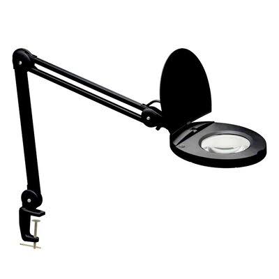 Cliffo 47x22 Desk Lamp Symple Stuff Base Finish: Black ZCU9_T5DLV63