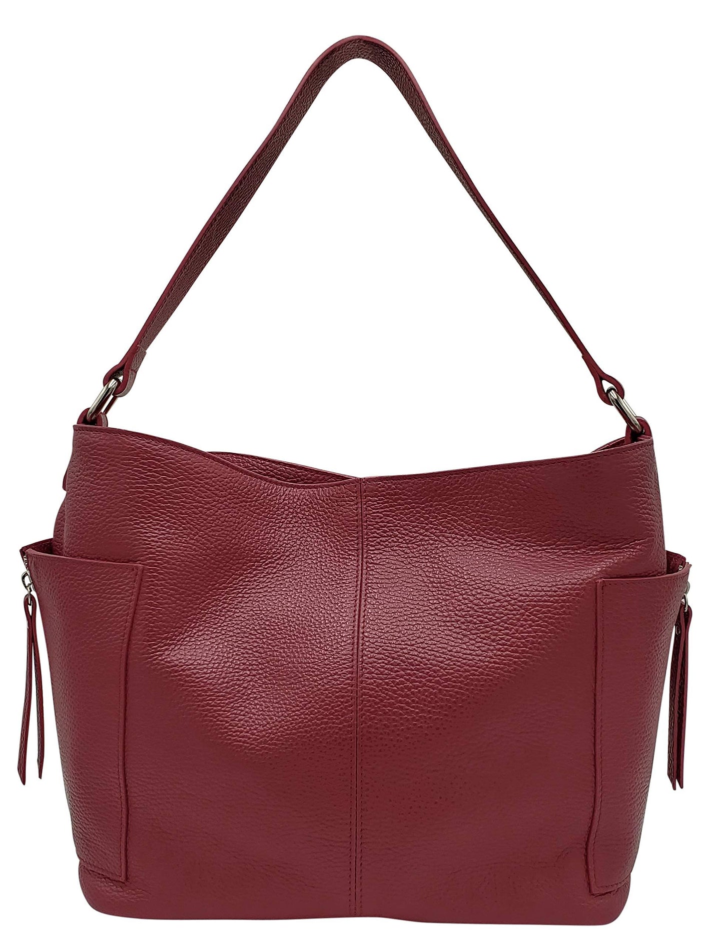 PortoVino Milano Leather Purse - Milano Crimson CRQ1_E3IYE43