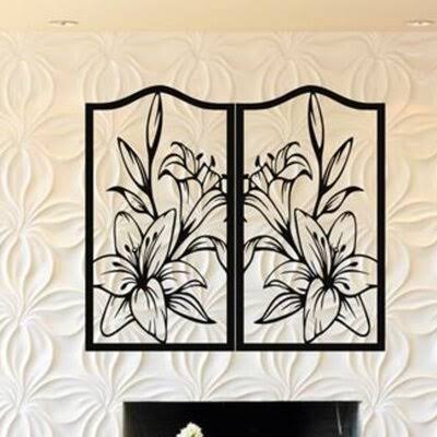 2 Piece Metal Leaf Wall Décor Set Bayou Breeze Size: 22x22 H x 39x22 W x 1x22 D ZKJ3_A9YRW71