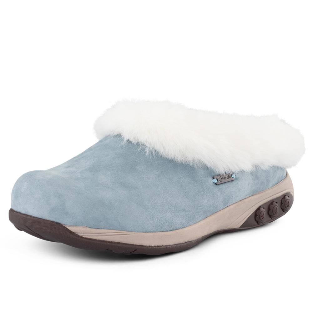 Therafit Scarlett Womens Genuine Sheepskin Clog Slipper for Plantar Fasciitis  Foot Pain TYS9_A6UFI37