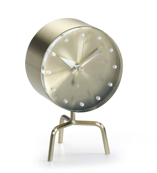 Vitra Tripod Clock, Brass WIH3_W1GLW98