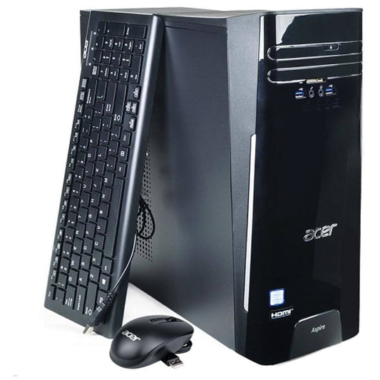 Acer Aspire TC-780-AMZKi5 Core i5-7400 Quad-Core 3.0GHz 8GB 2TB Dvdrw W10H Desk KLP6_S4DXW22