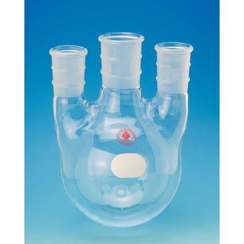 Ace Glass, 6944-203, Round Bottom Three Neck Flask, 24/40, 100 ml SLO3_G3YDT04