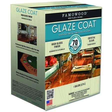 Eclectic 5050110 Famowood Coat Epoxy Glaze Hi Gloss Clear Gallon (Case of 2) PCY9_F8BBA47