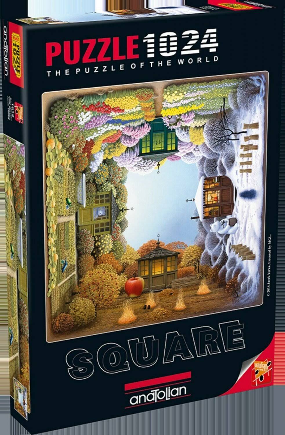 Anatolian Puzzle 1024 Piece - Four Seasons - Jacek Yerka DAR8_Q0EWS59